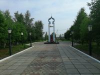 Благоустройство территории памятника погибшим в ВОВ